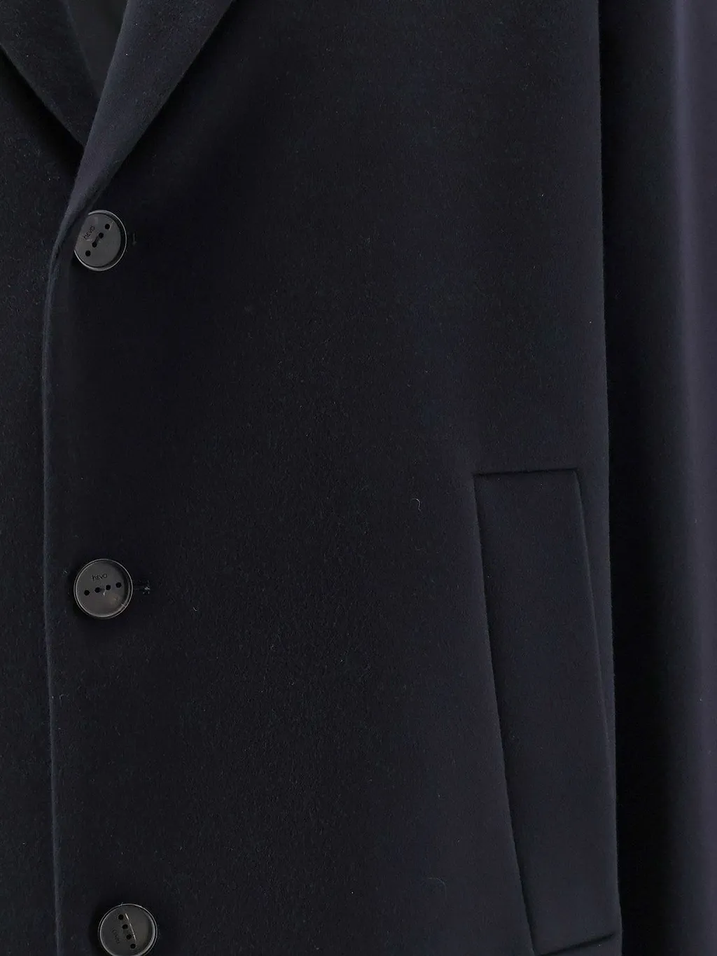 Hevo Cassano Single-Breasted Coat