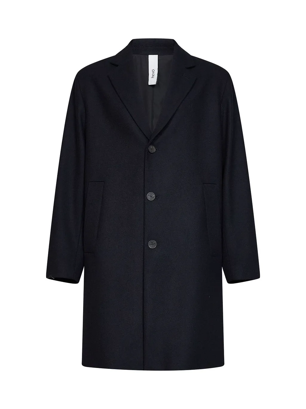Hevo Cassano Single-Breasted Coat