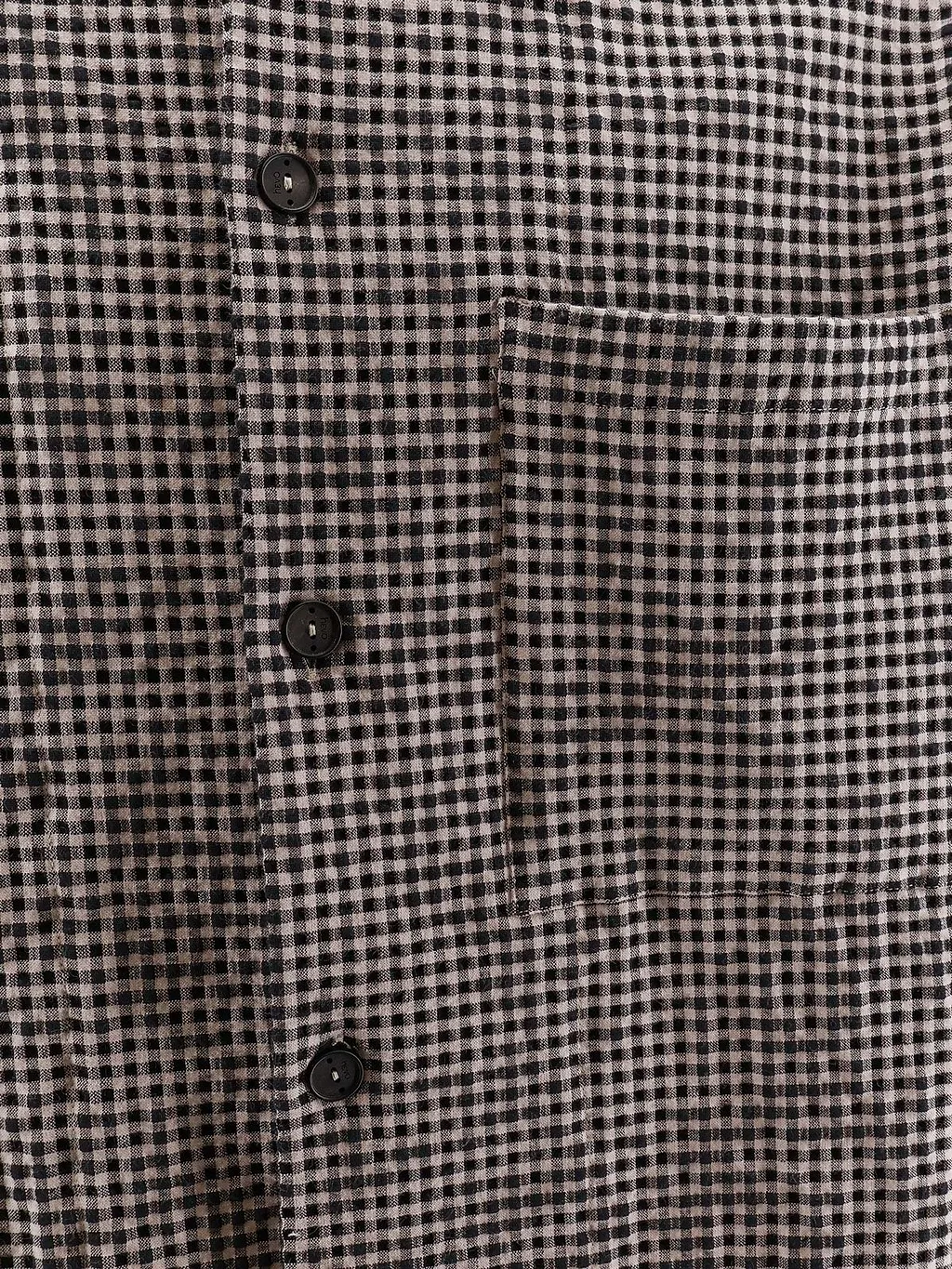 Hevo Novolicq Short-Sleeve Checked Shirt
