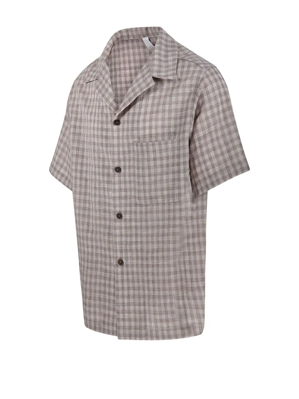 Hevo Novolicq Checked Short-Sleeve Shirt