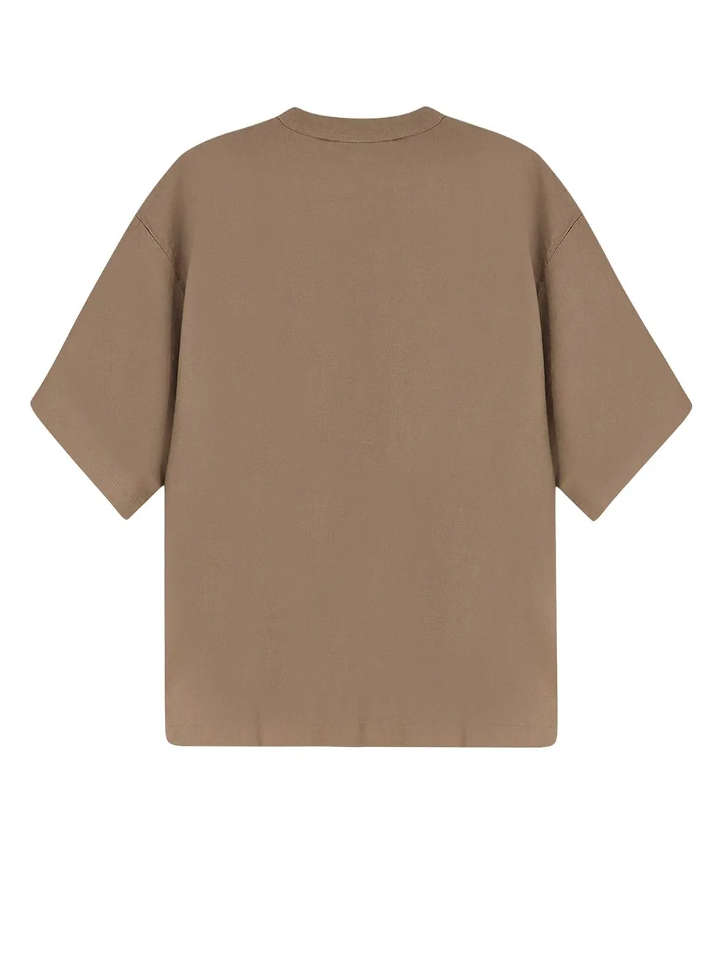 Hevo Ripalta Oversized Zip-Front T-Shirt