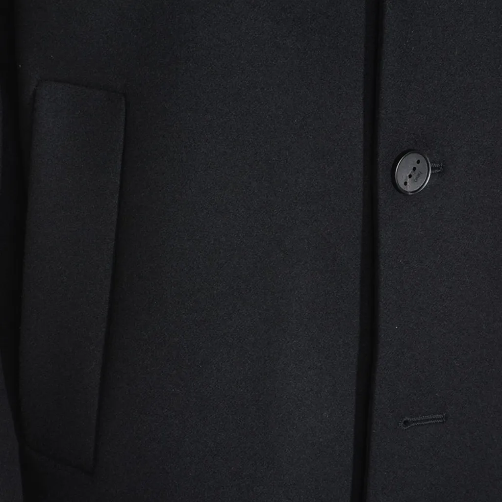 Hevo Single-Breasted Long-Sleeved Coat