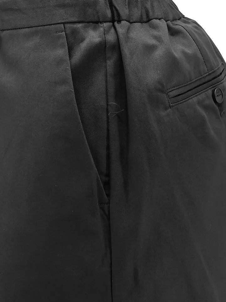 Hevo Torrelapillo Pleated Drawstring Shorts