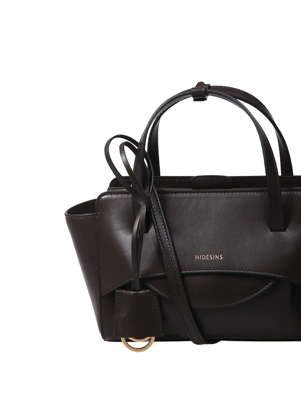Hidesins Flap Foldover Top Small Tote Bag