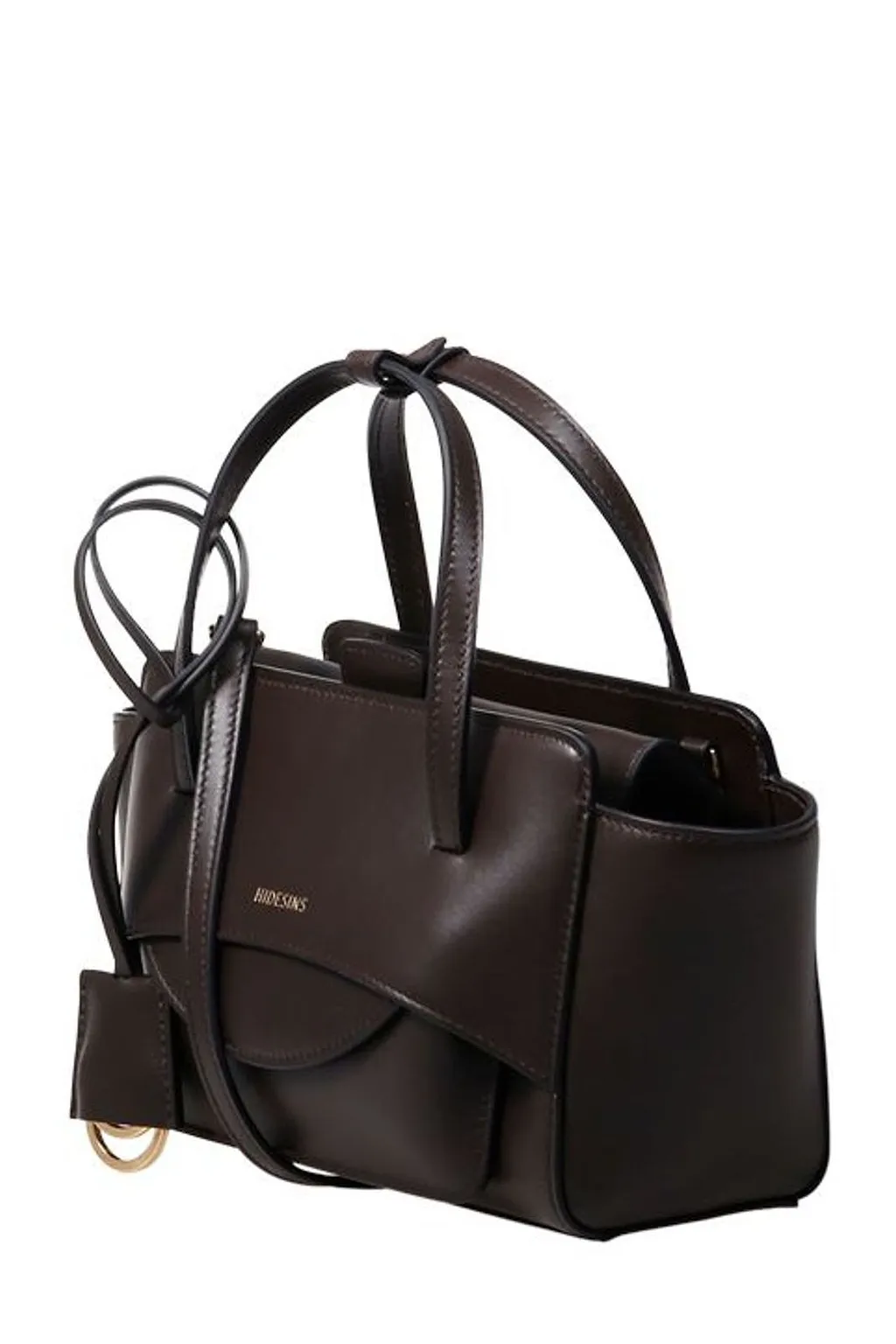Hidesins Flap Foldover Top Small Tote Bag