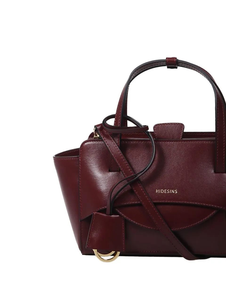 Hidesins Flap Foldover Top Small Tote Bag