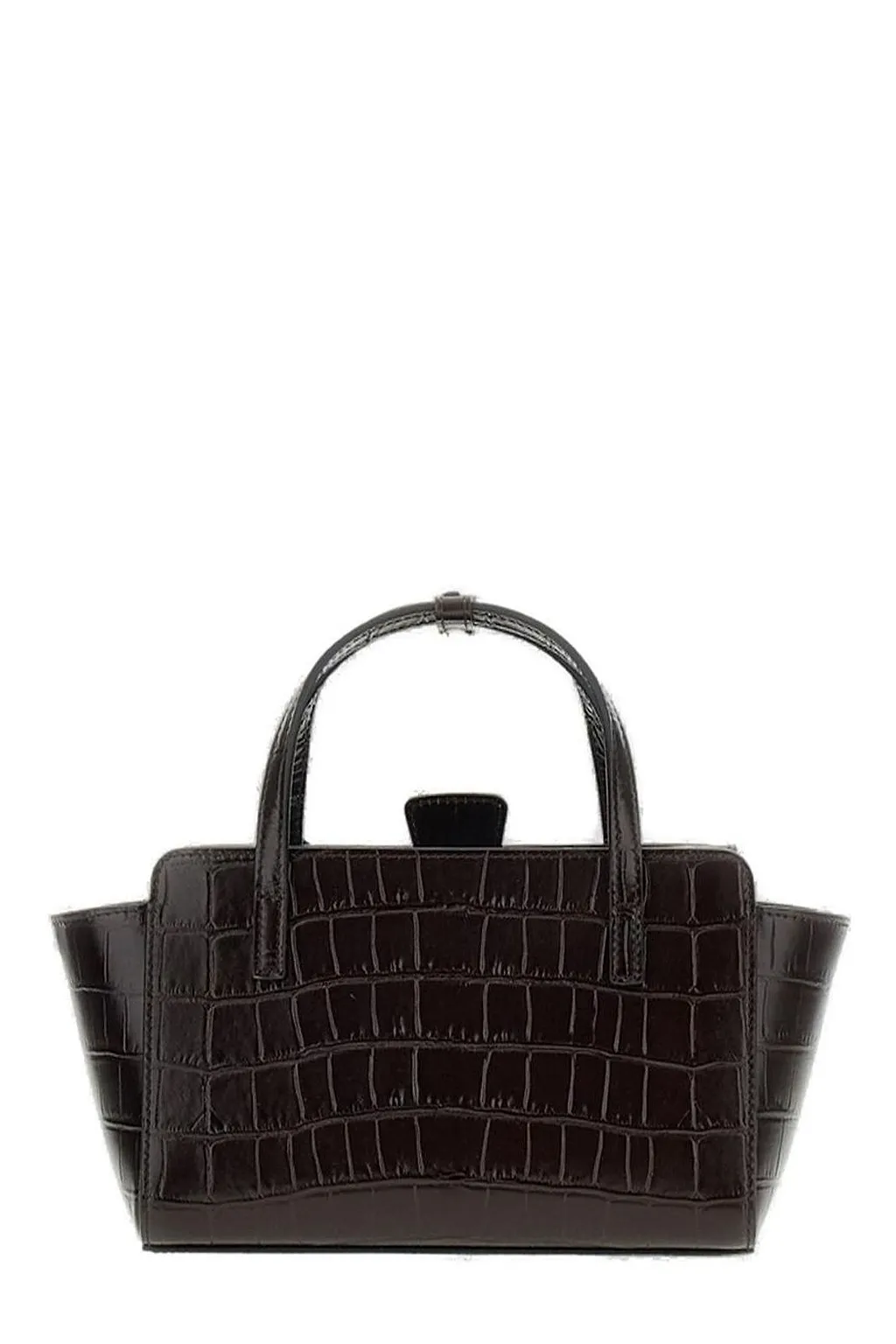 Flap S Top Handle Tote Bag
