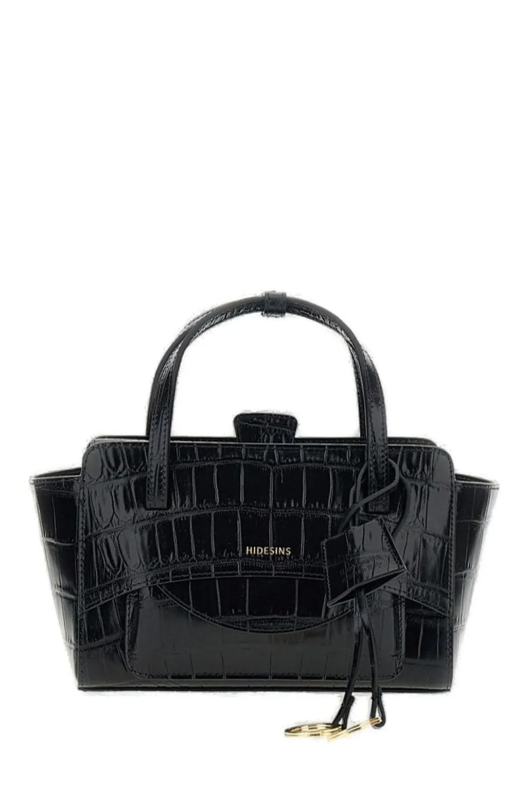 Flap S Top Handle Tote Bag