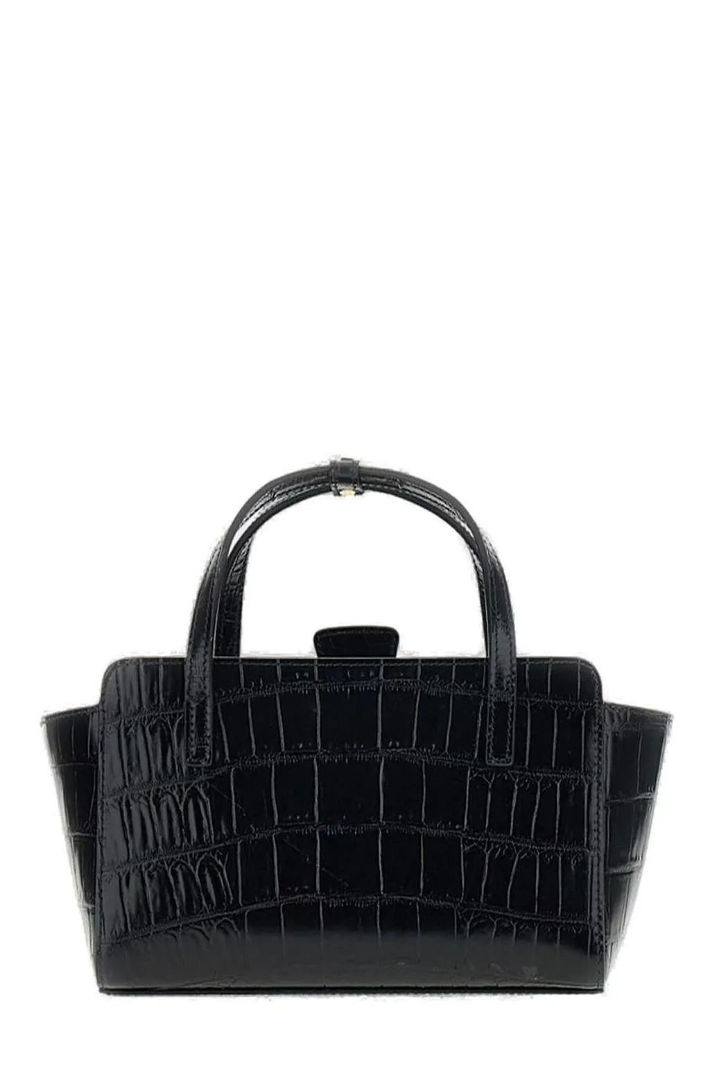 Flap S Top Handle Tote Bag