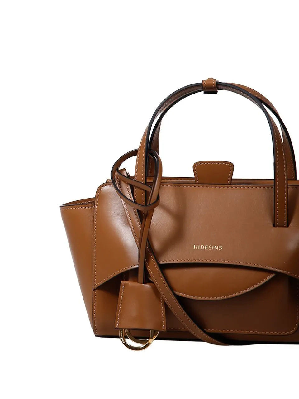 Hidesins Flap Foldover Top Small Tote Bag
