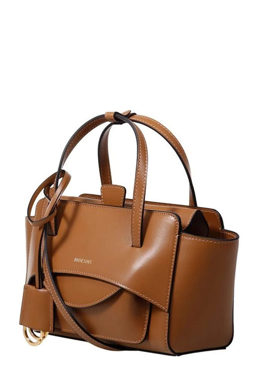 Hidesins Flap Foldover Top Small Tote Bag