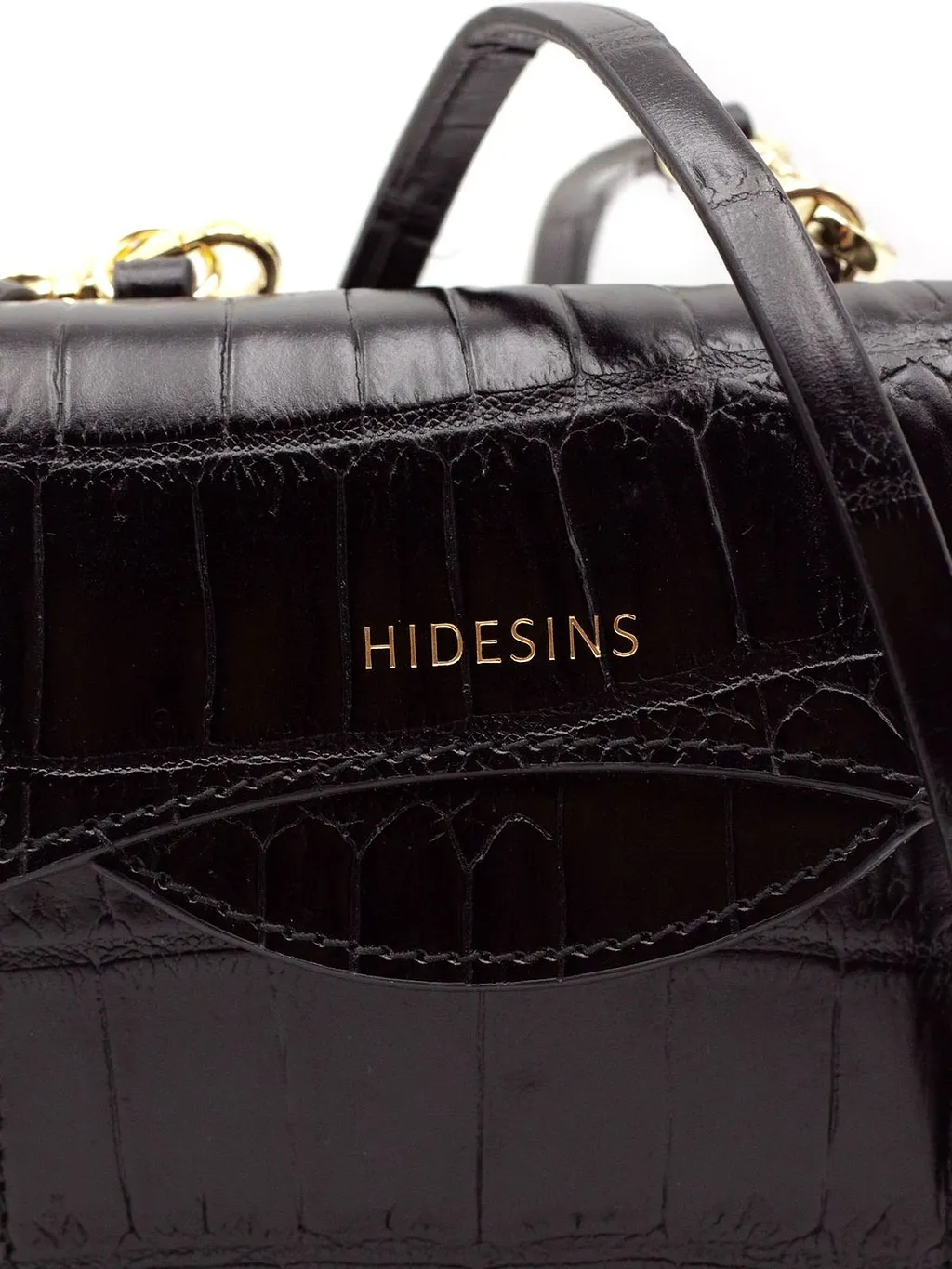 Hidesins Mini Embossed Shoulder Bag
