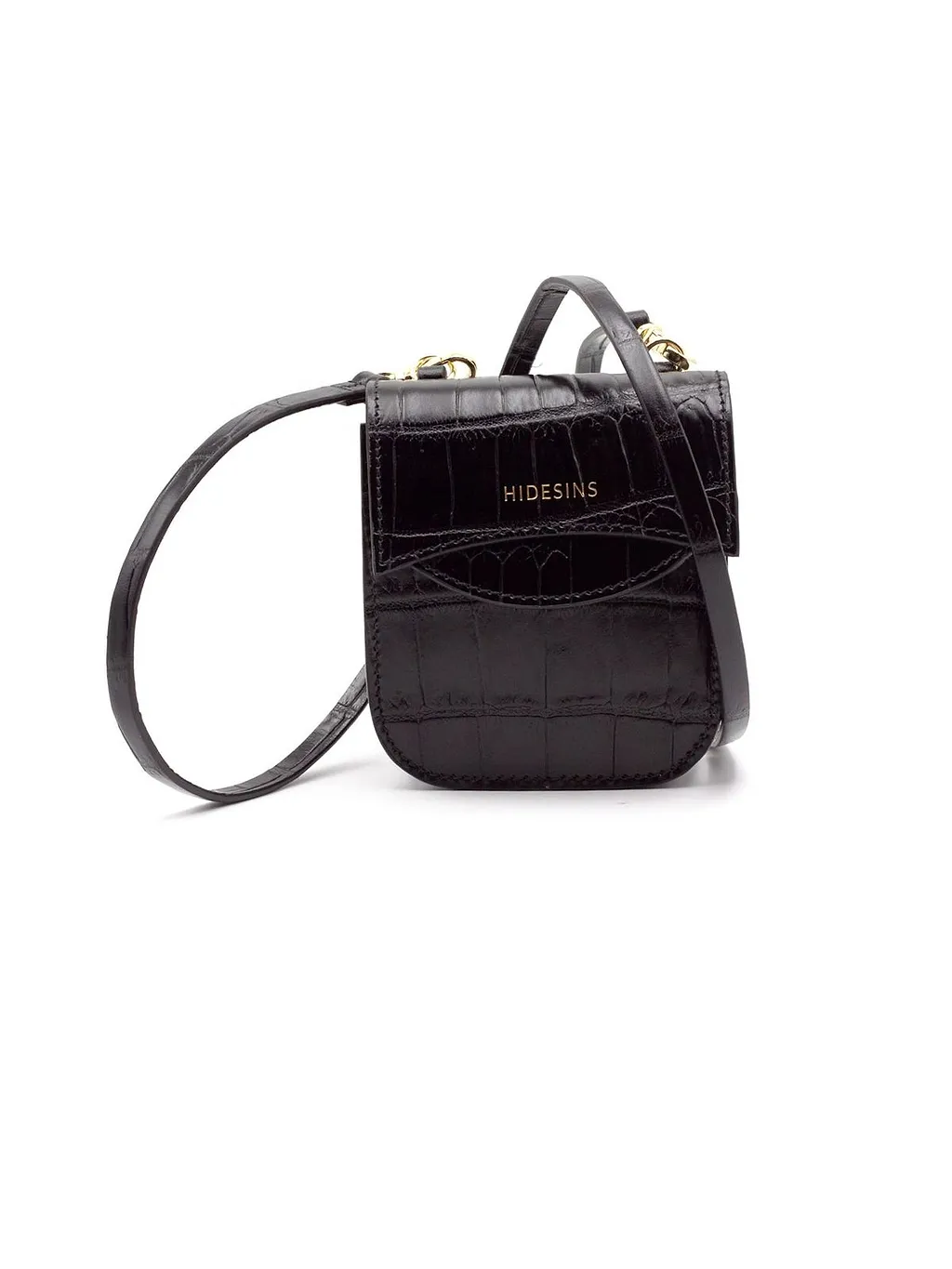 Hidesins Mini Embossed Shoulder Bag