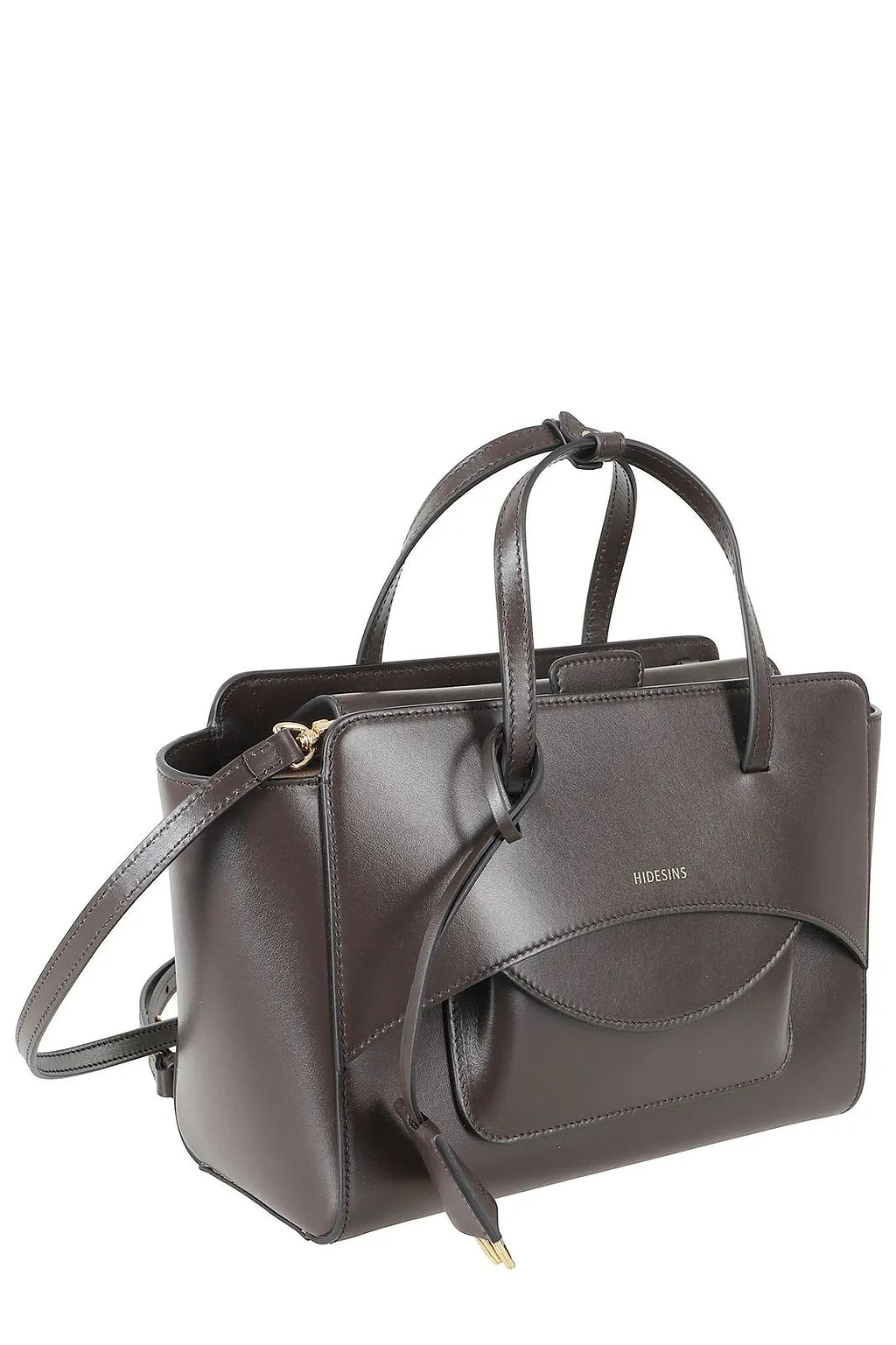 Hidesins Flap Logo Stamp Tote Bag