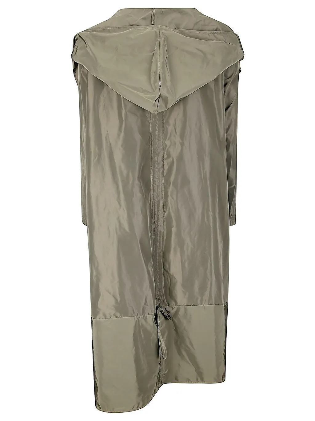 Hira Hooded Draped Trench Coat
