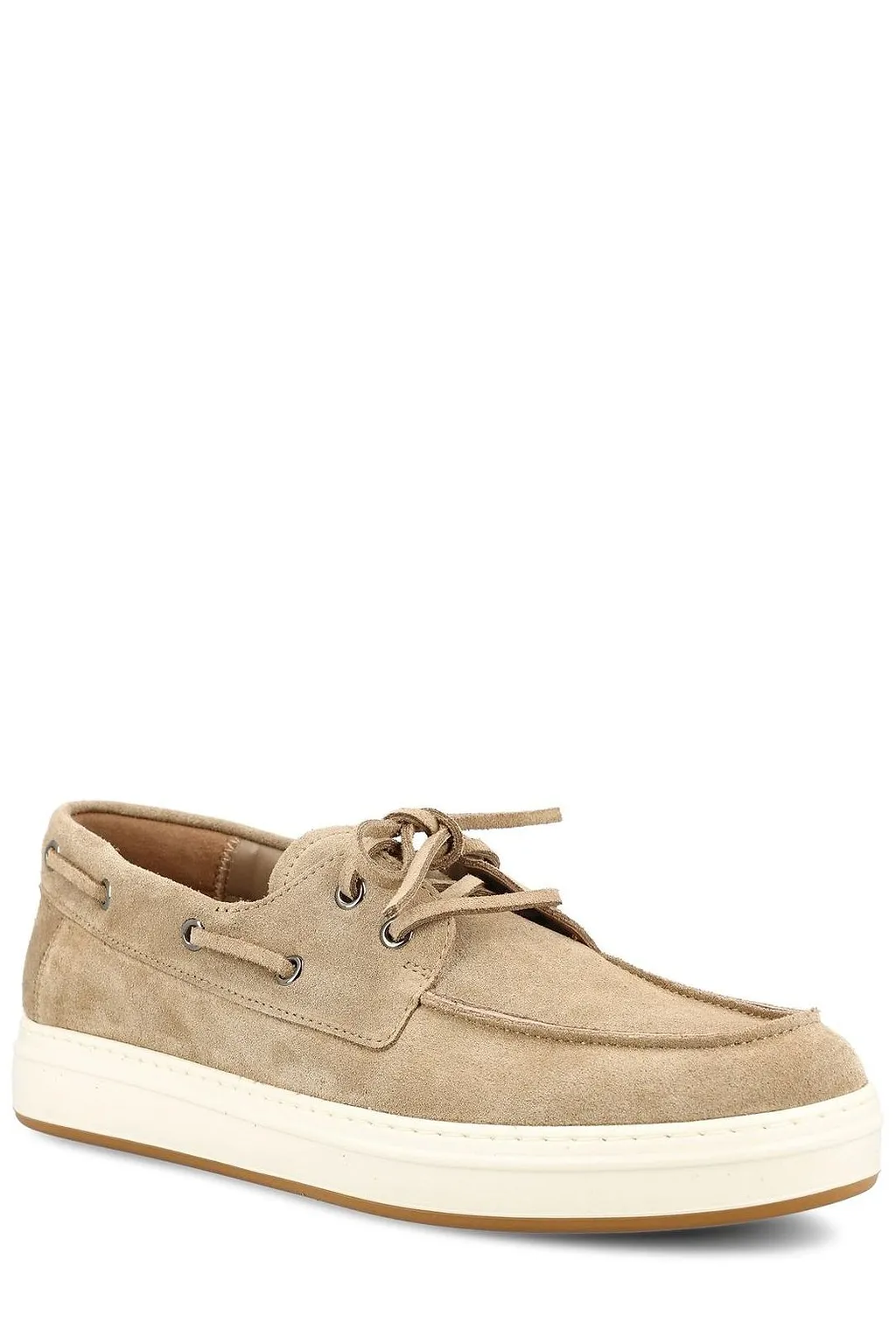 Hogan Almond Toe Lace-Up Shoes