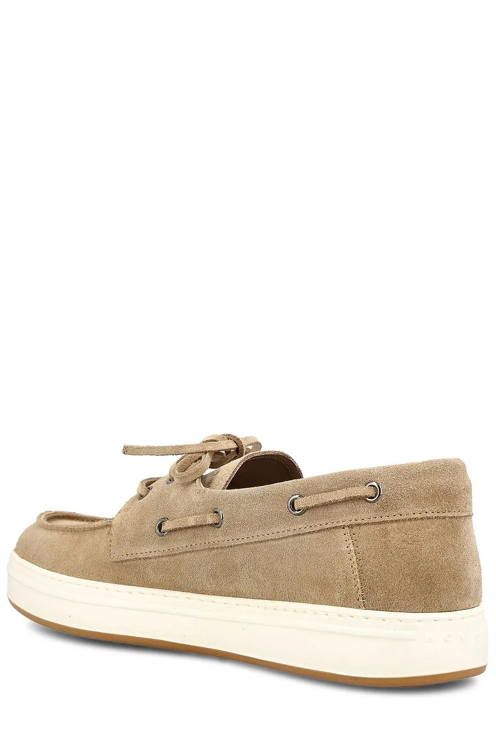 Hogan Almond Toe Lace-Up Shoes
