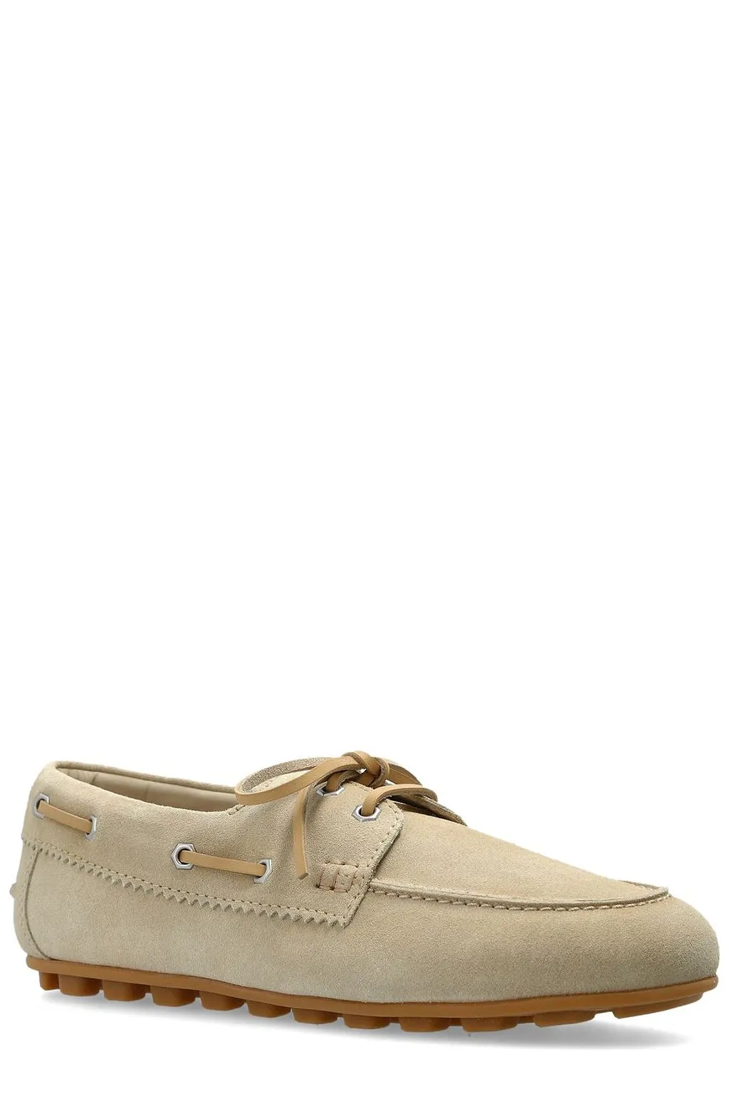 Hogan Round-Toe Lace-Up Shoes