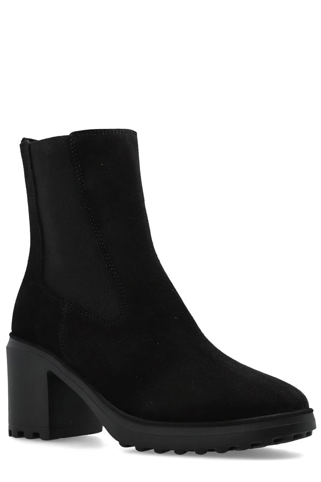 Hogan Block Heel Chelsea Boots