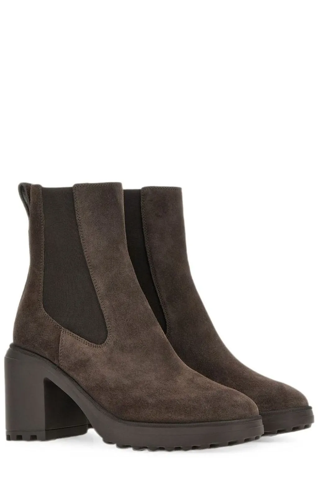 Block Heel Chelsea Boots