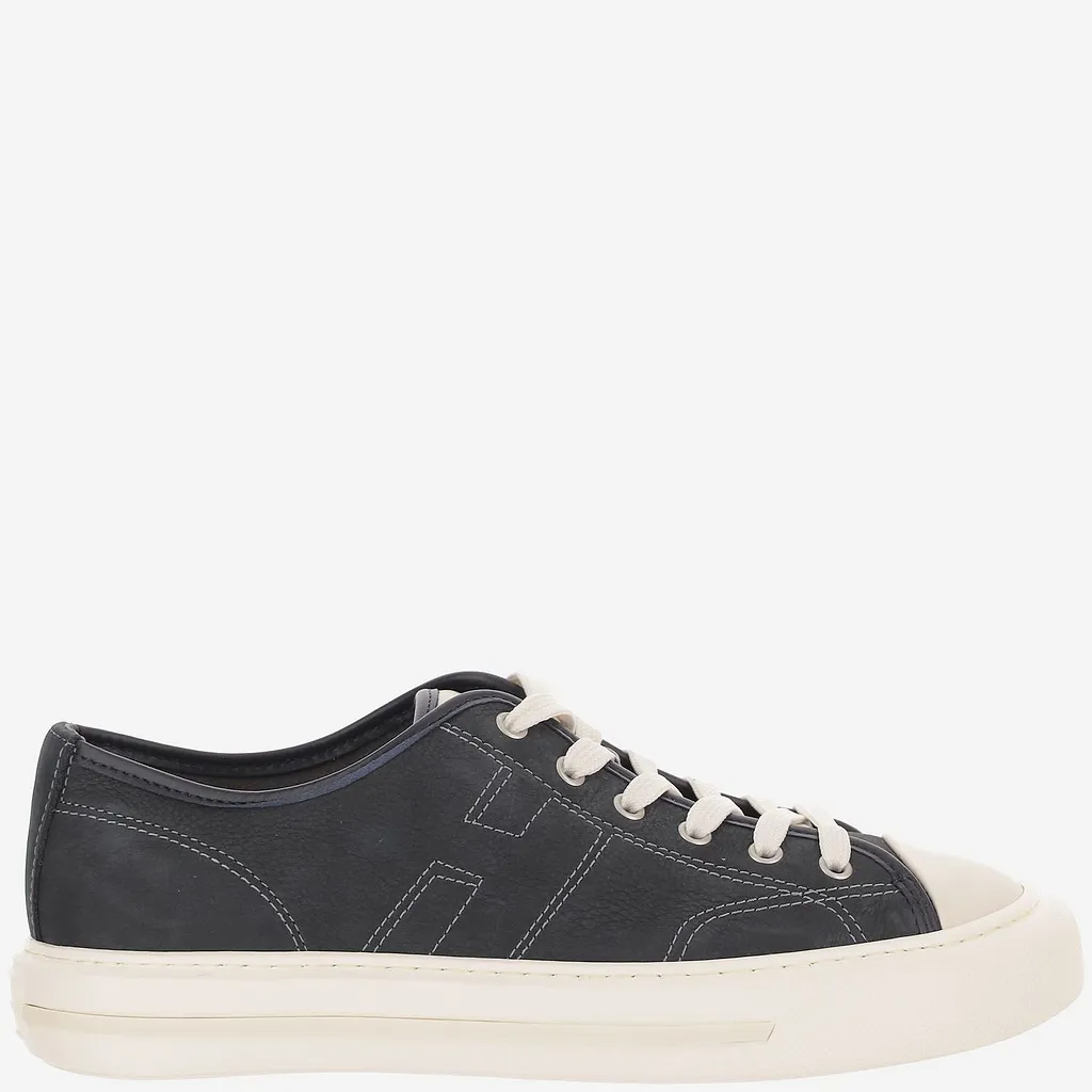 Hogan Contrast Sole Low-Top Sneakers