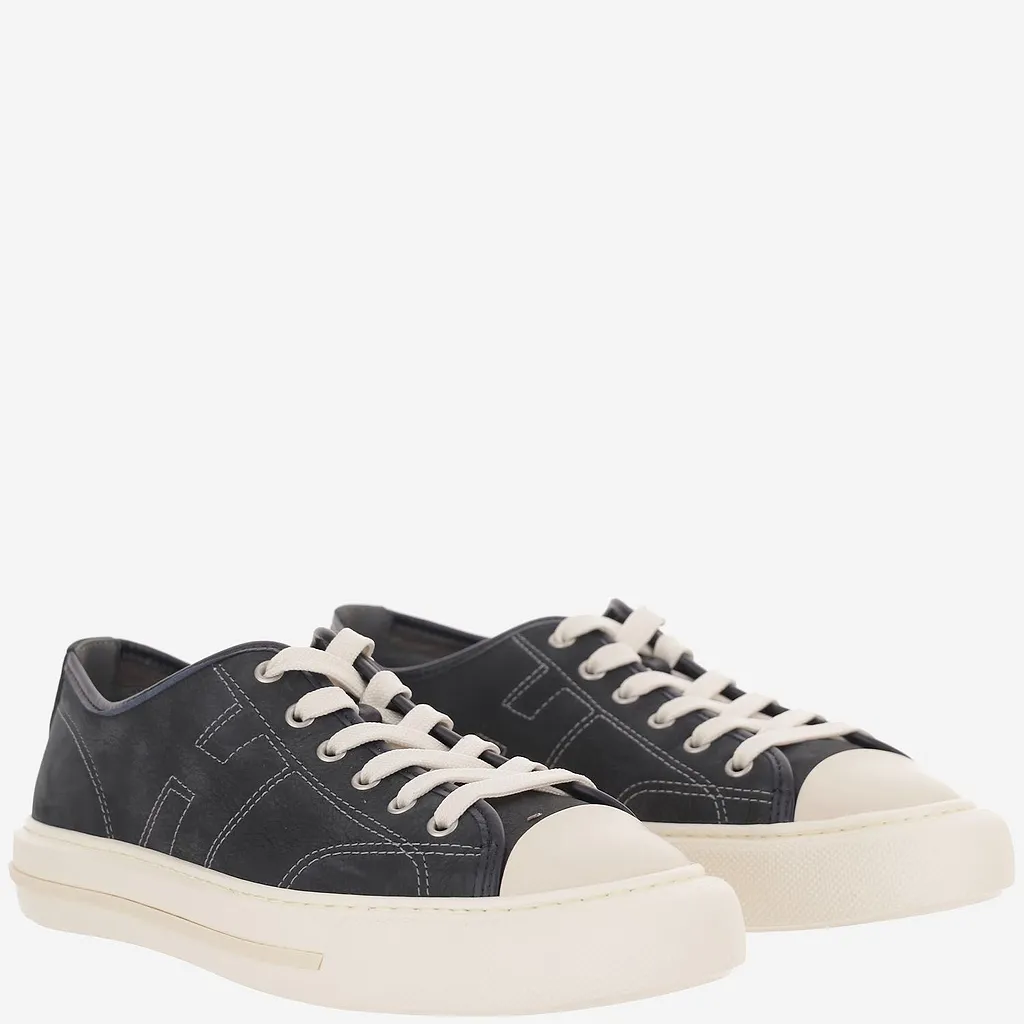 Hogan Contrast Sole Low-Top Sneakers