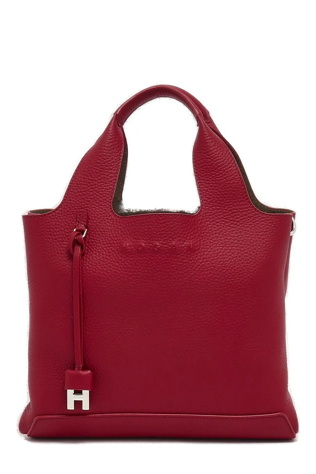 Hogan H Logo Charm Shopping Bag
