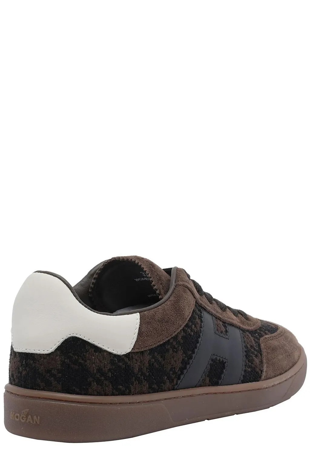 Hogan H-Logo Pattern Low-Top Sneakers