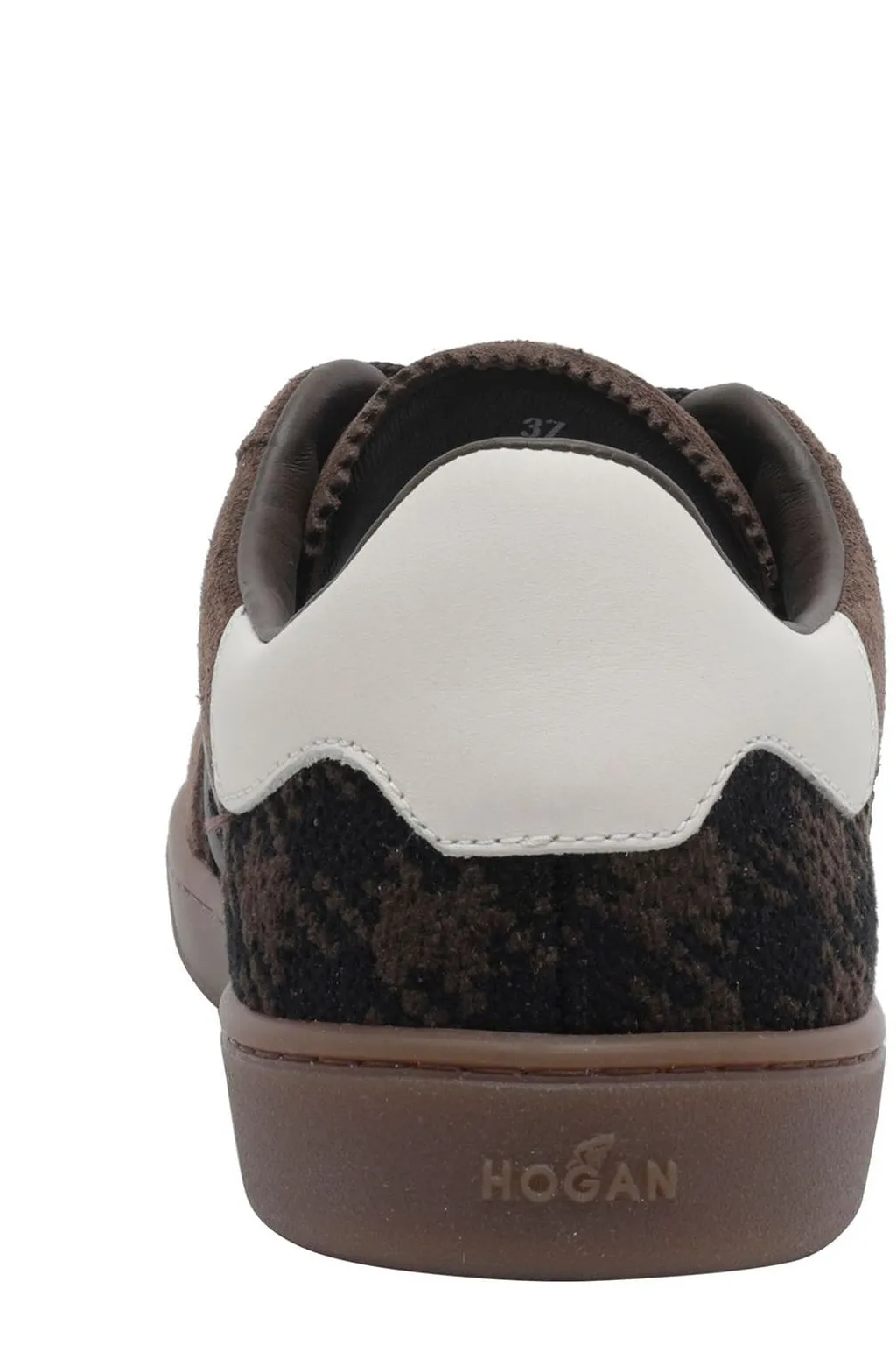 Hogan H-Logo Pattern Low-Top Sneakers