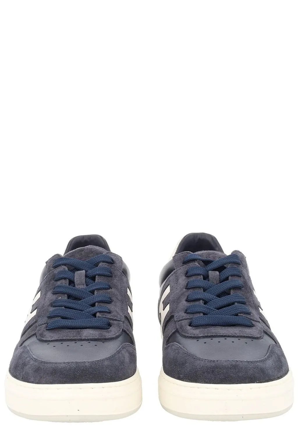 Hogan H-Stripe Lace-Up Sneakers