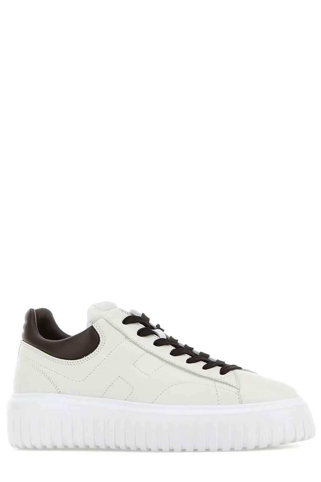 Hogan H-Stripes Lace-Up Sneakers