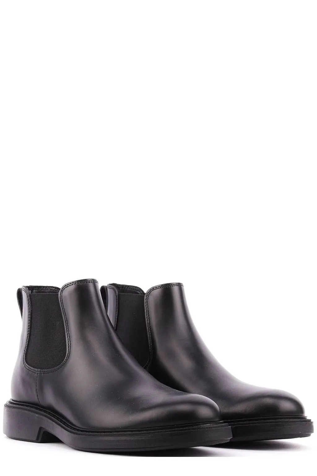 Hogan H704 Round-Toe Chelsea Boots