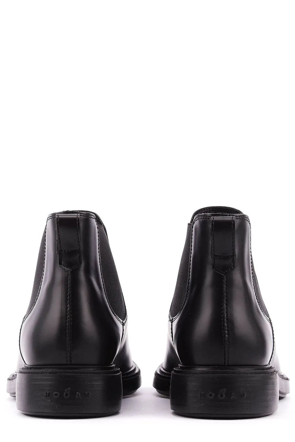 Hogan H704 Round-Toe Chelsea Boots