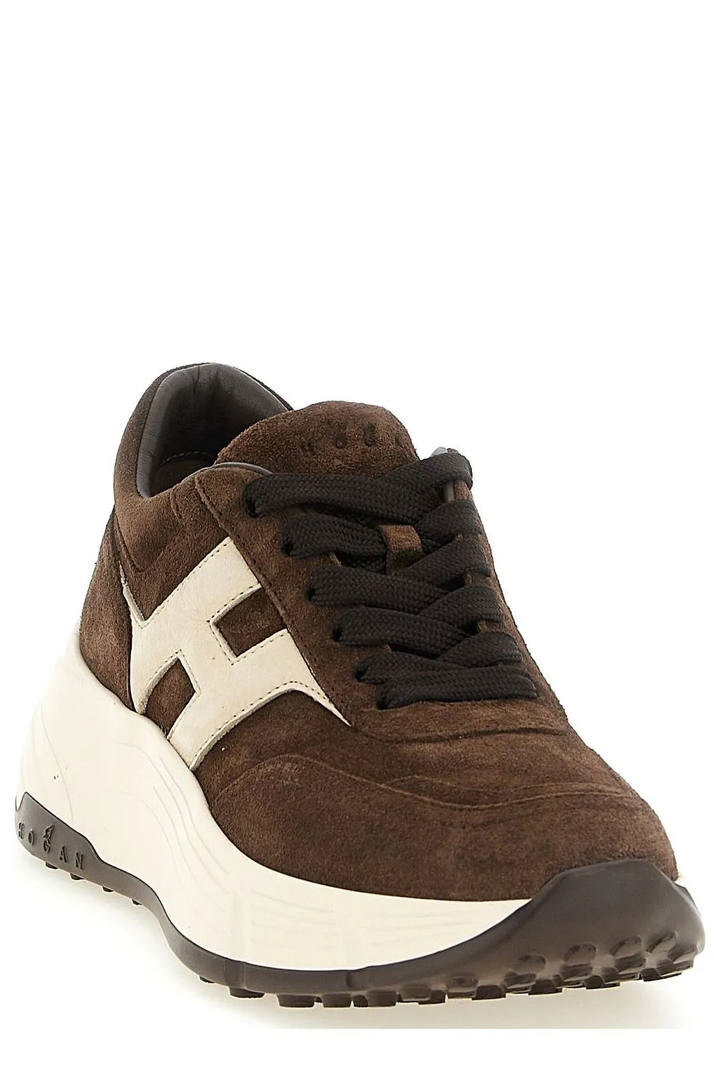 Hogan Lace-Up Low Top Sneakers