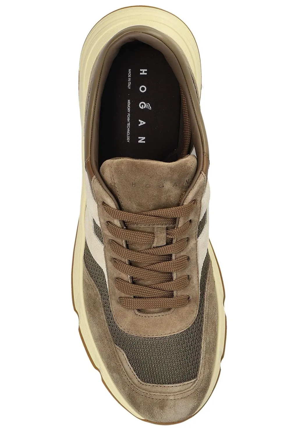Hogan Lace-Up Low Top Sneakers