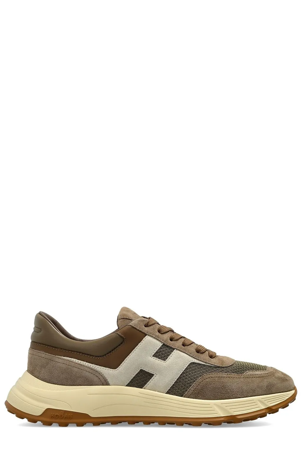 Hogan Lace-Up Low Top Sneakers