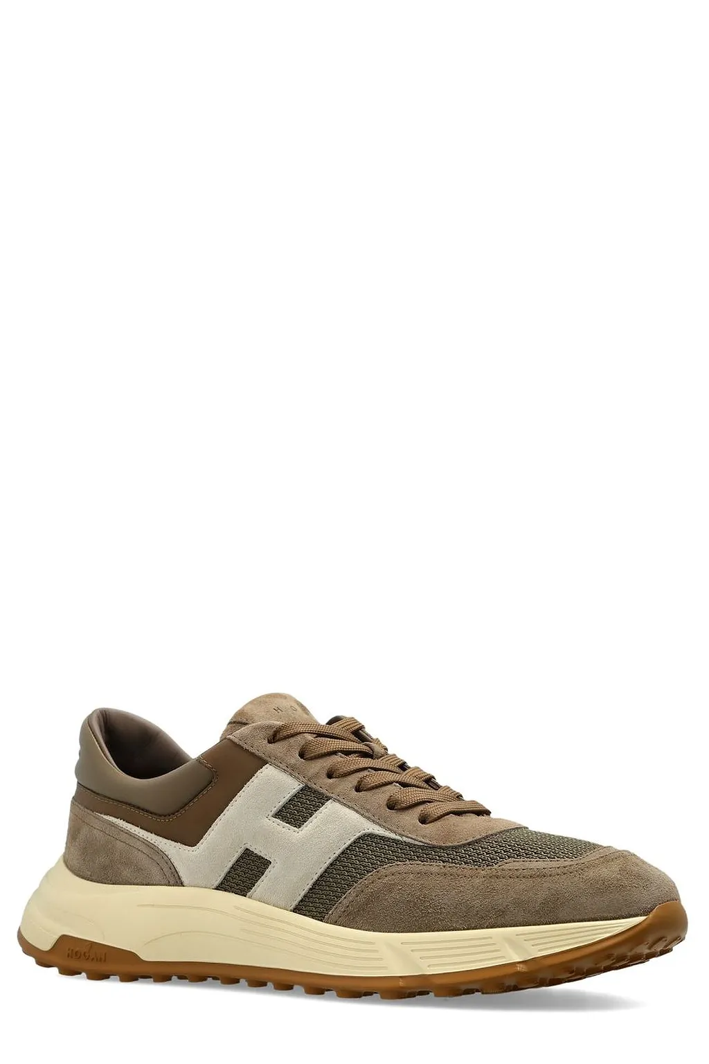 Hogan Lace-Up Low Top Sneakers