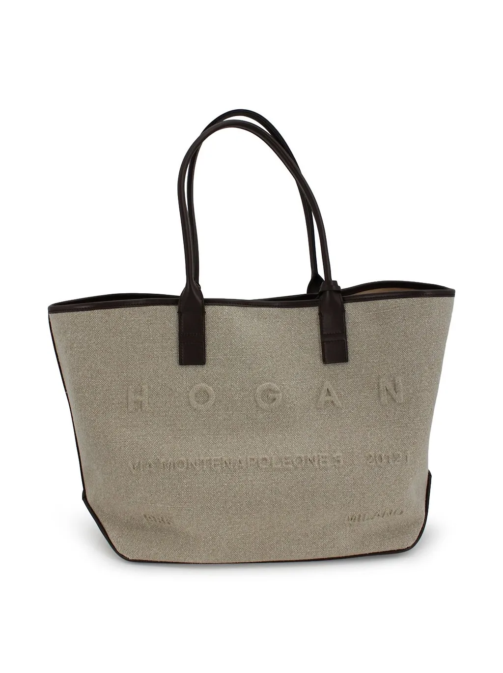 Hogan Logo Padlock Tote Bag