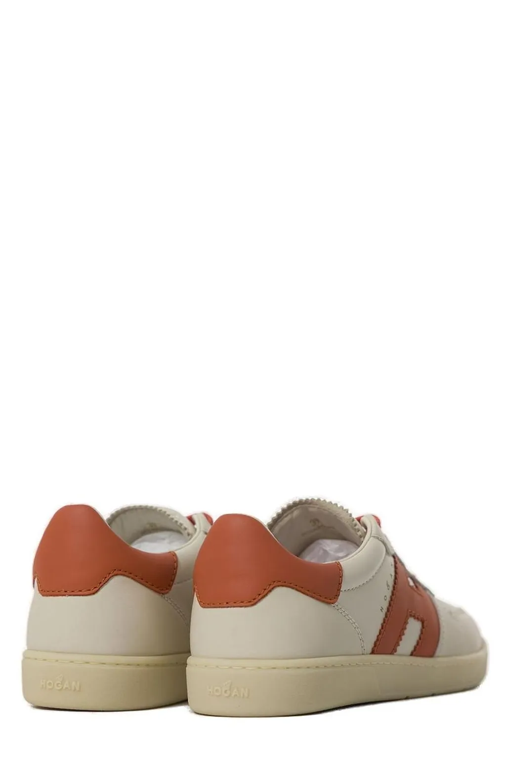 Hogan Logo Detailed Lace-Up Sneakers
