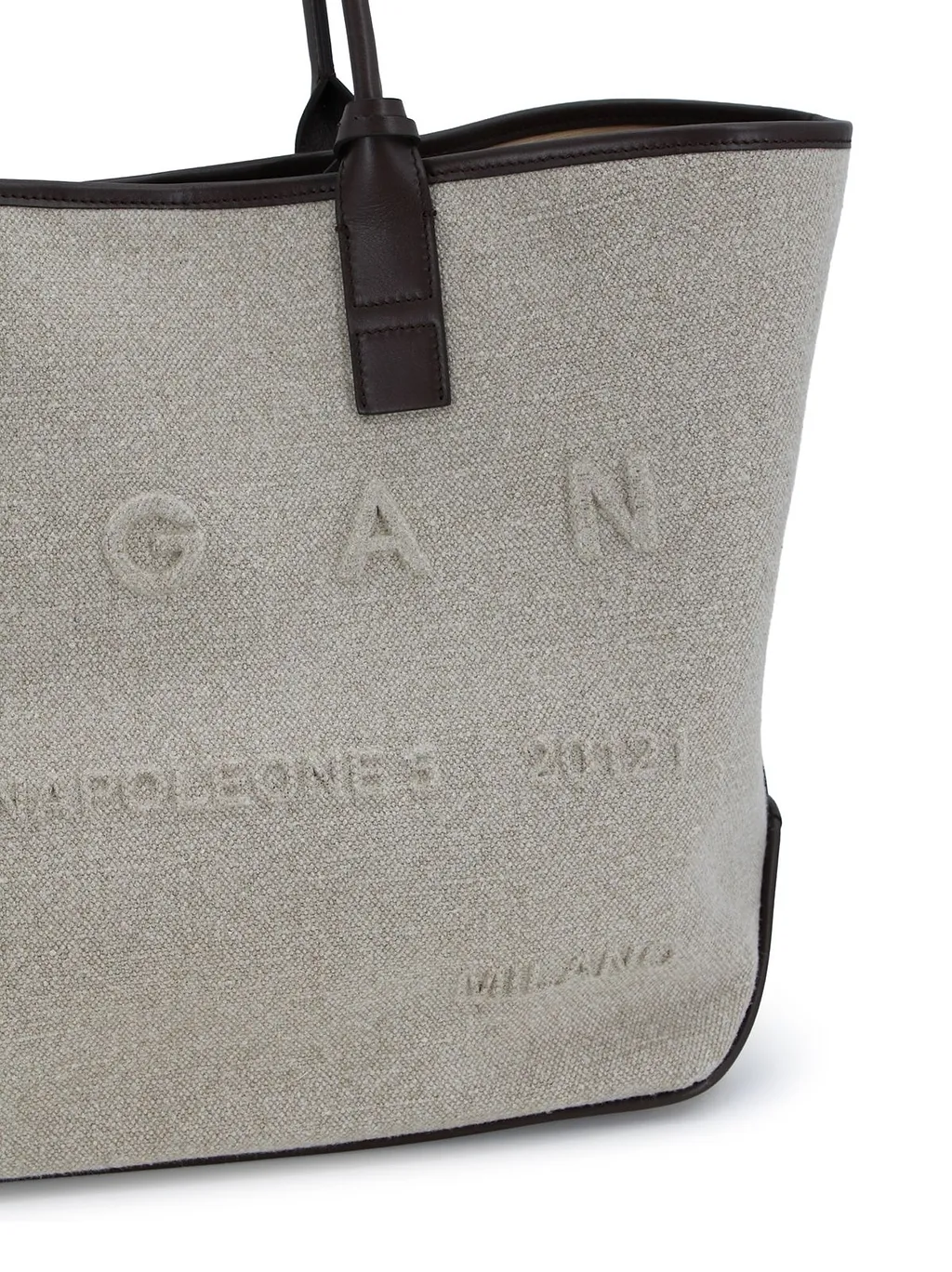 Hogan Logo Padlock Tote Bag