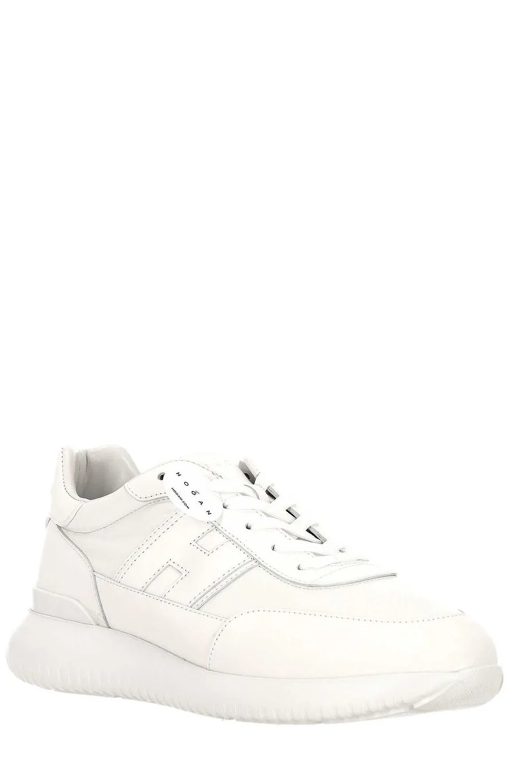 Hogan Logo Panel Low-Top Sneakers