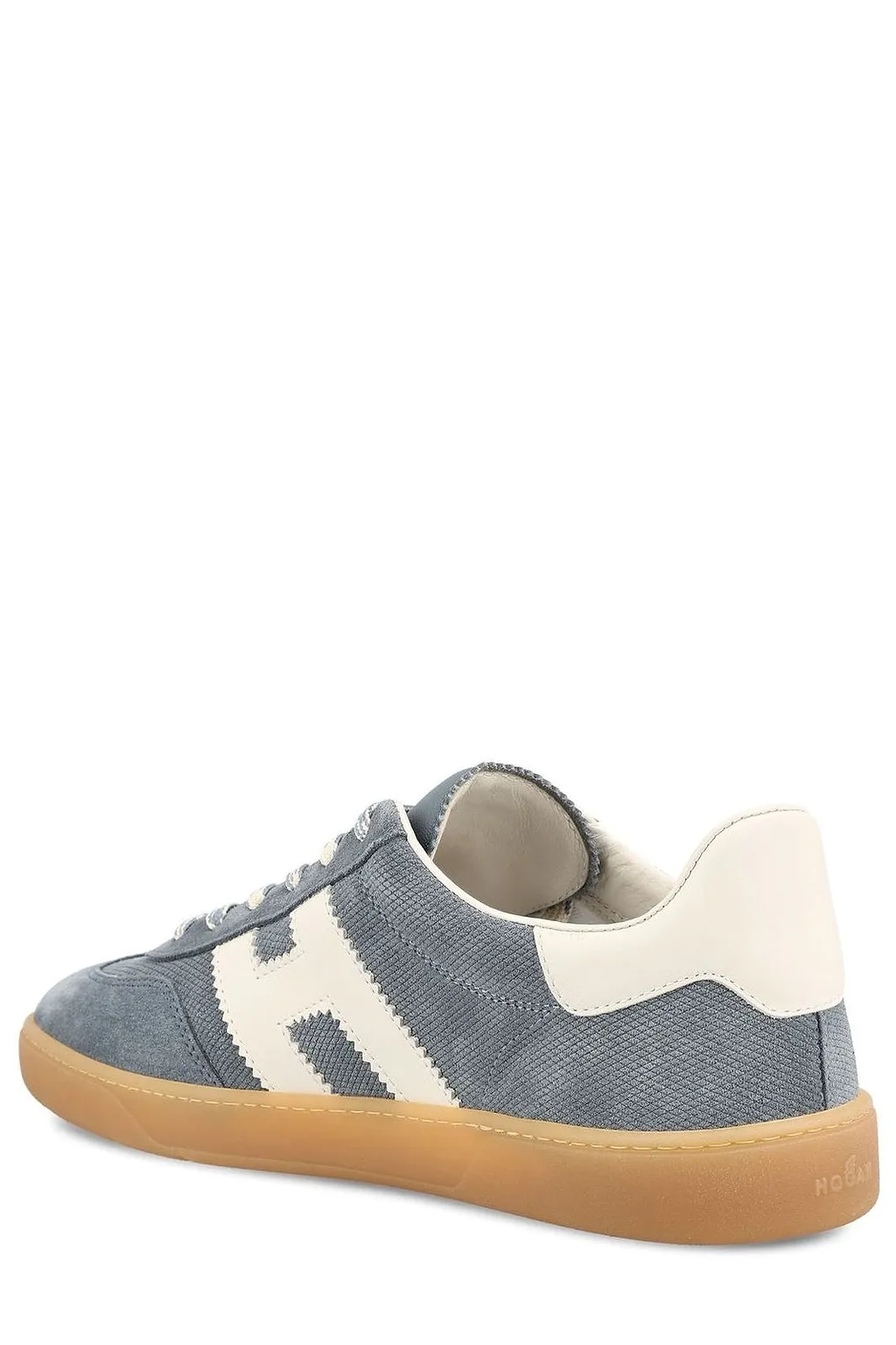 Hogan Logo-Patch Lace-Up Sneakers