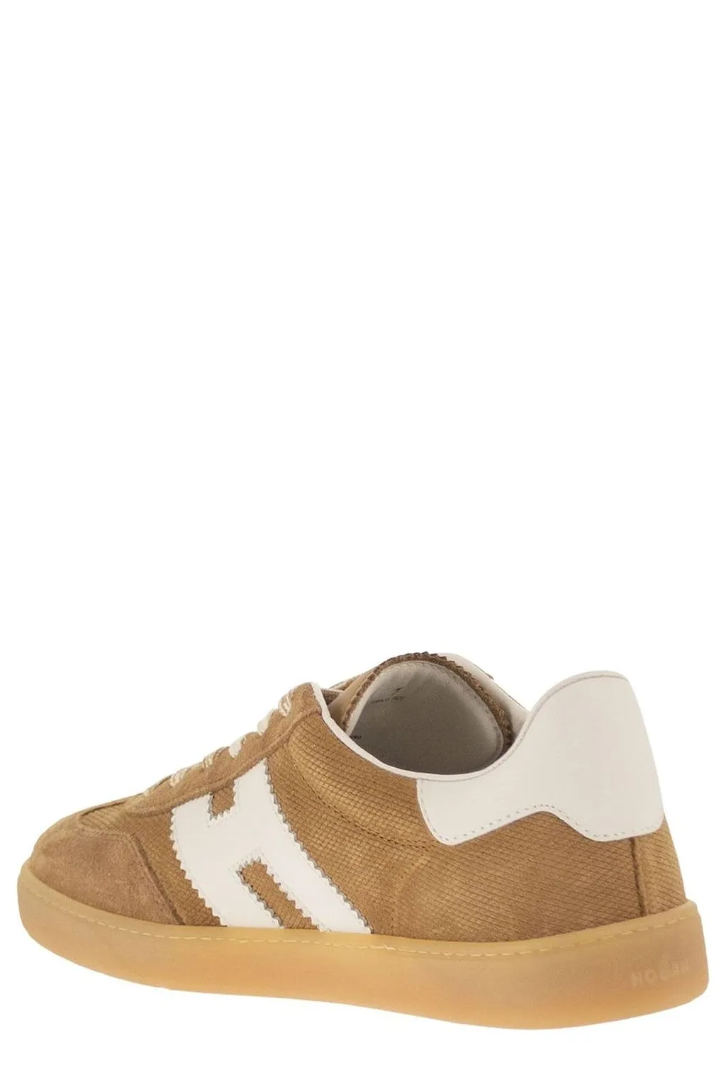 Hogan Logo-Patch Lace-Up Sneakers