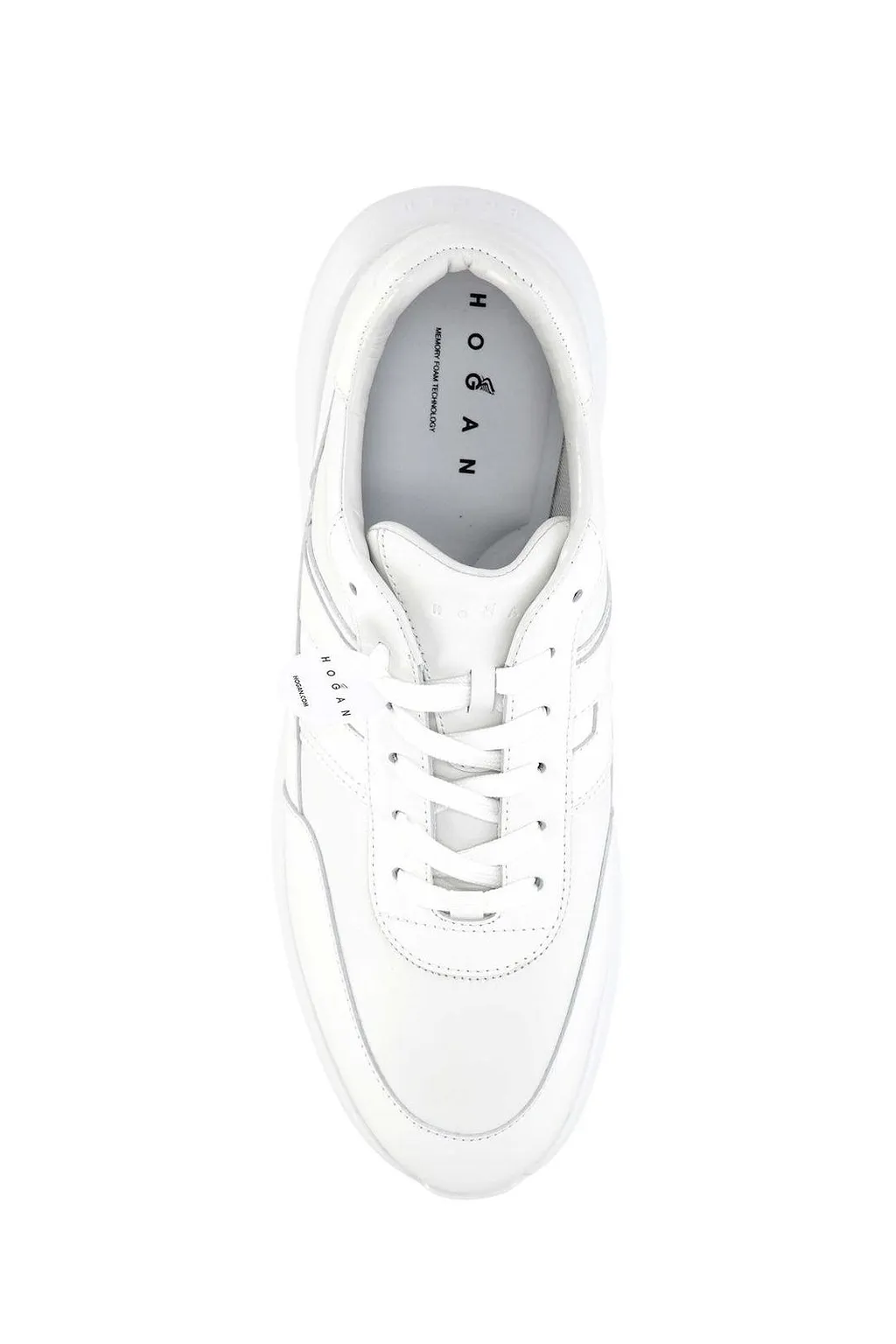 Hogan Logo Panel Low-Top Sneakers