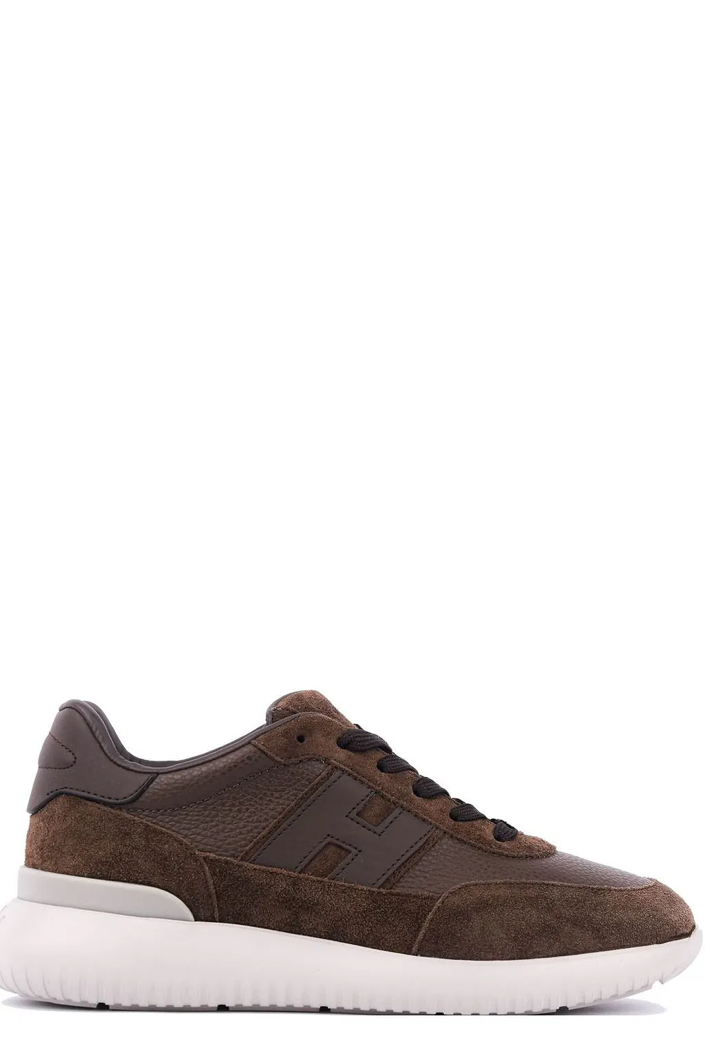 Hogan Logo Patch Low-Top Sneakers