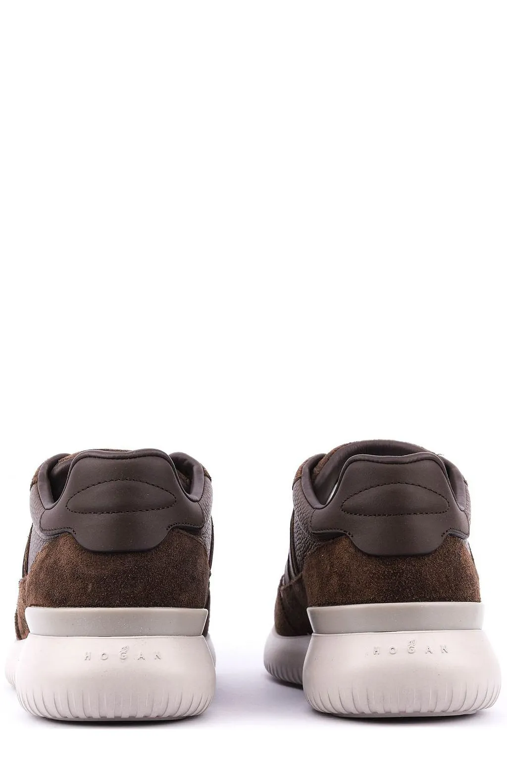 Hogan Logo Patch Low-Top Sneakers