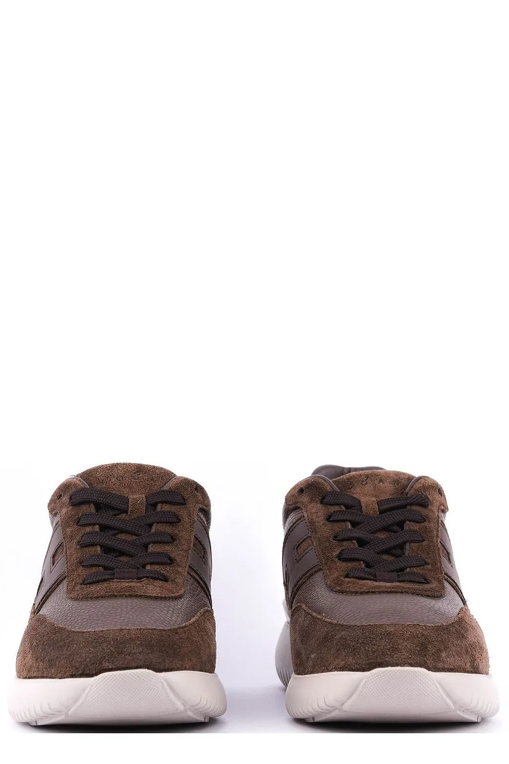 Hogan Logo Patch Low-Top Sneakers