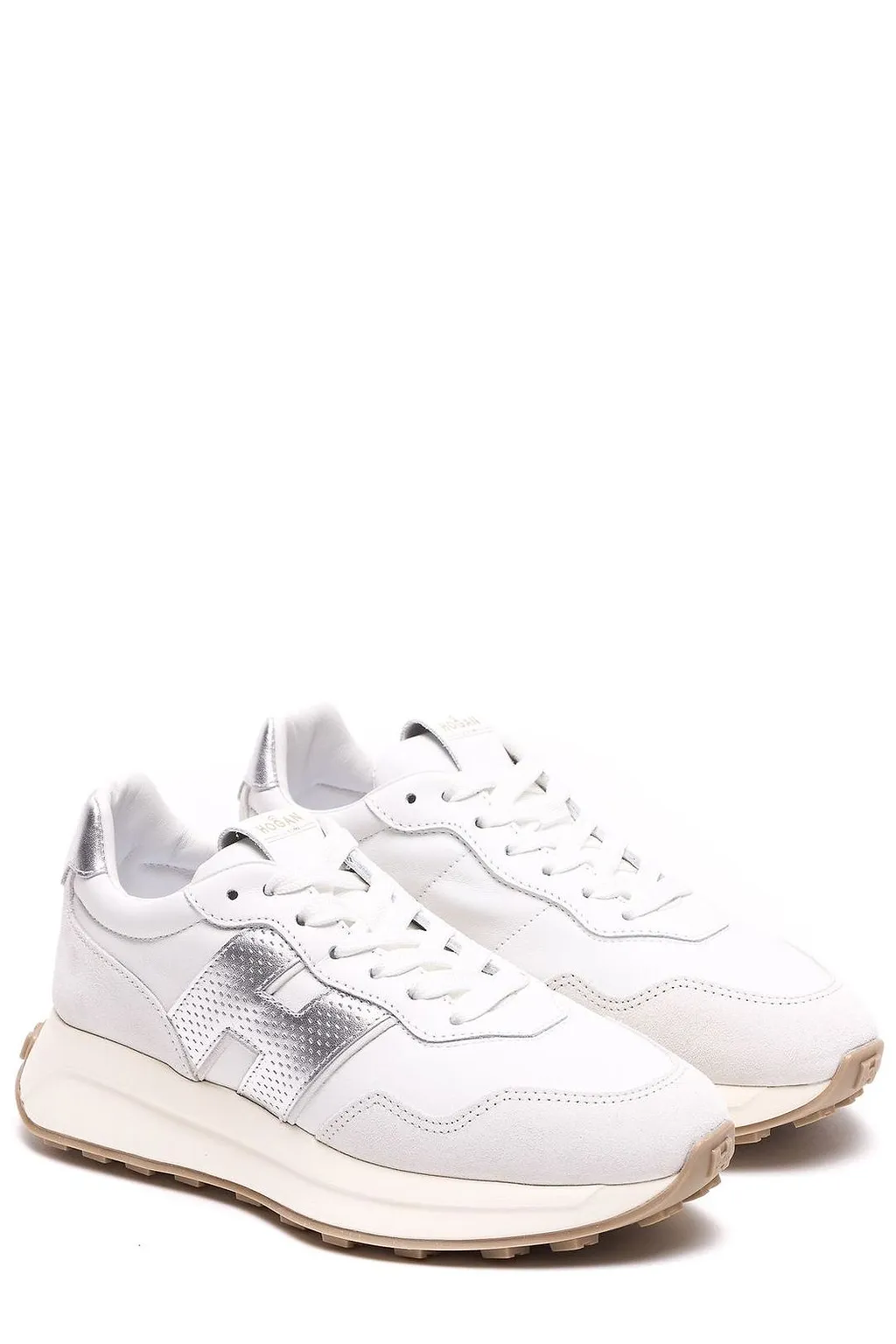 Hogan Low Top Lace-Up Sneakers