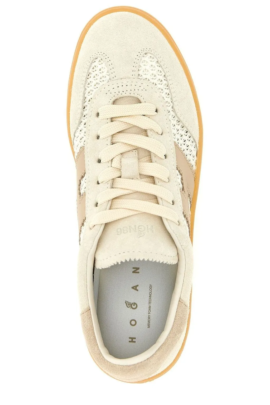 Hogan Low Top Lace Up Sneakers