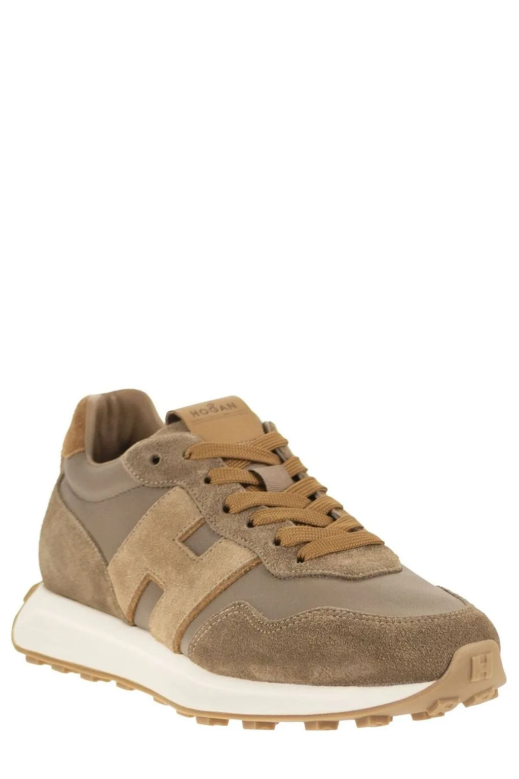 Hogan Low Top Lace Up Sneakers